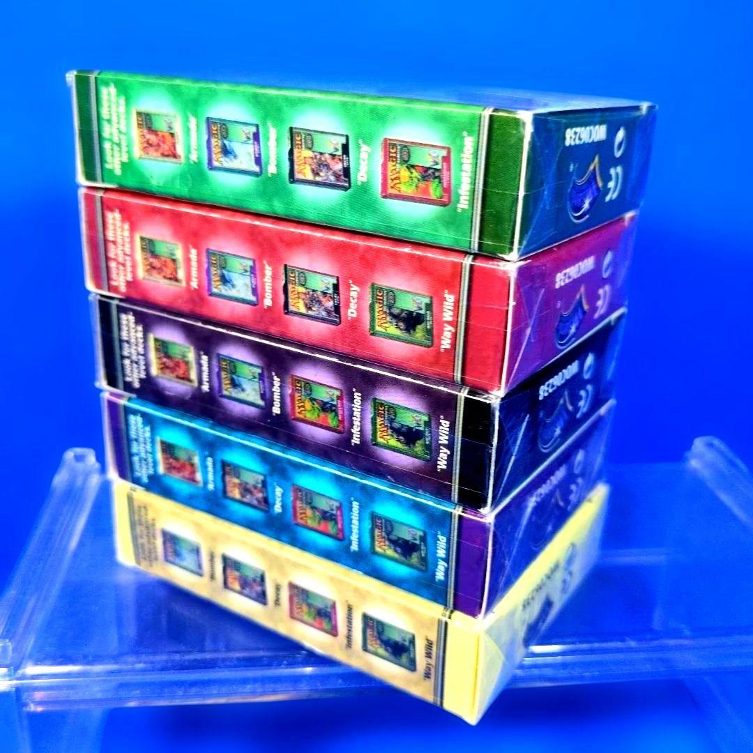 Out of print, super rare, limited to 1 item in stock, MTG 7th edition, 5 boxes