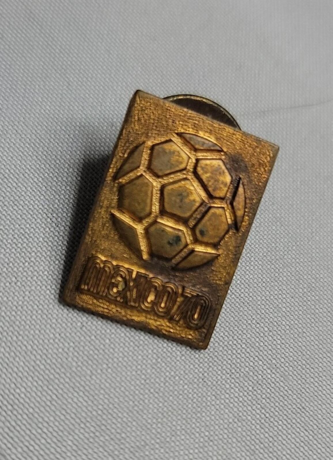 MEXICO 1970 World Cup Original PIN BADGE, Hecho en México
