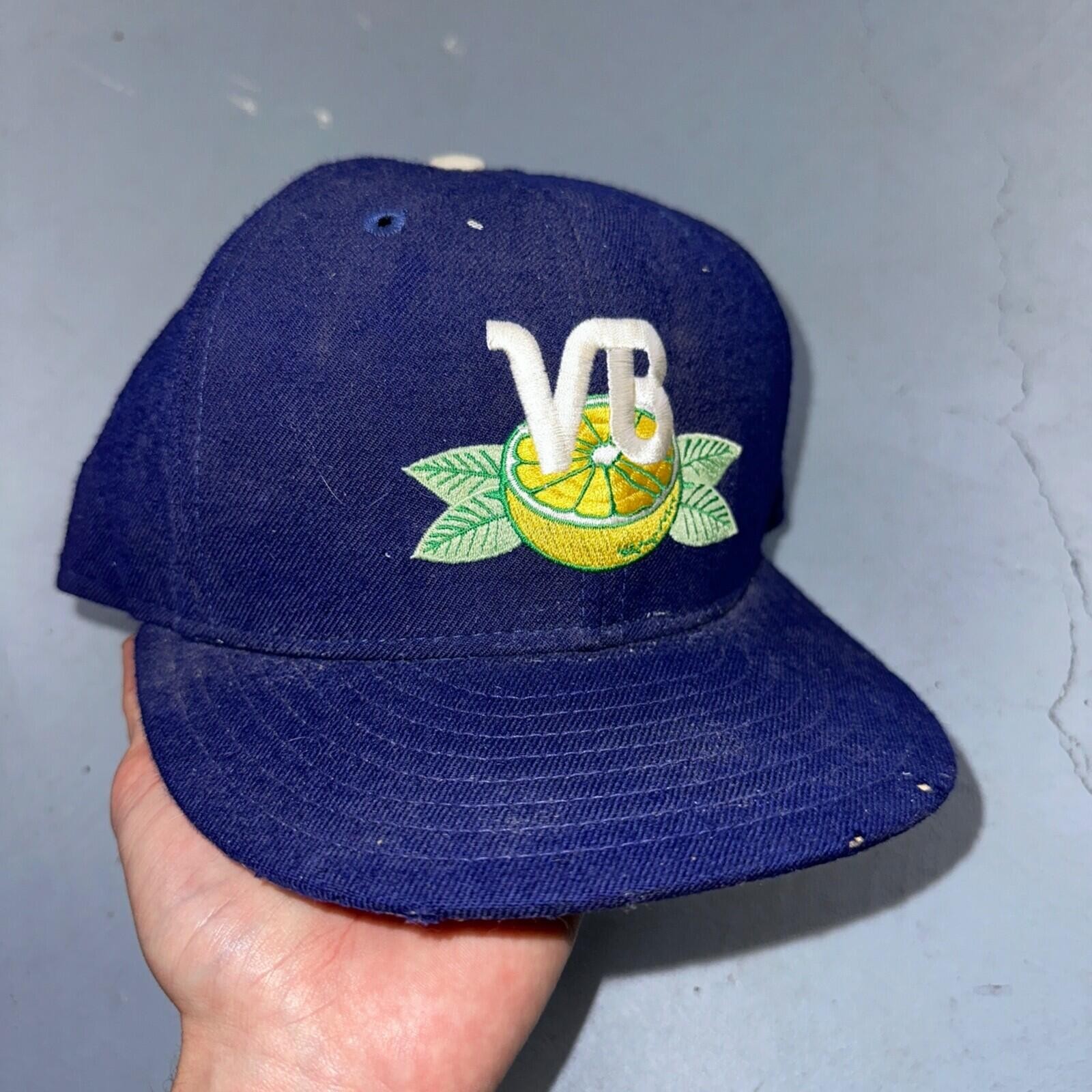 1997 All Star Vero Beach Dodgers New Era 59Fifty Baseball Fitted Cap Hat 7 1/8