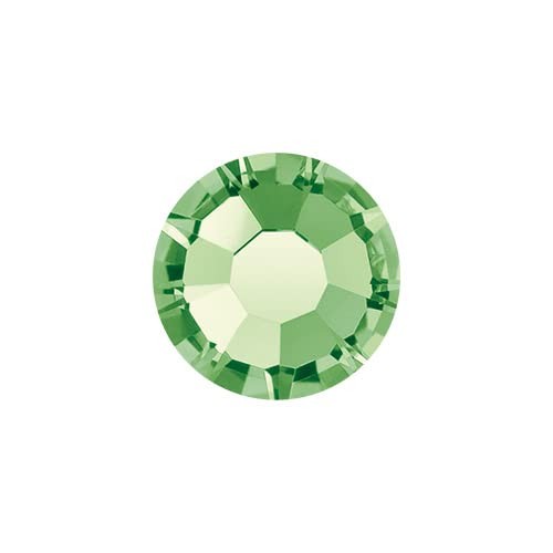 144pc SS20 Preciosa Maxima Flat Back Rhinestones, Peridot