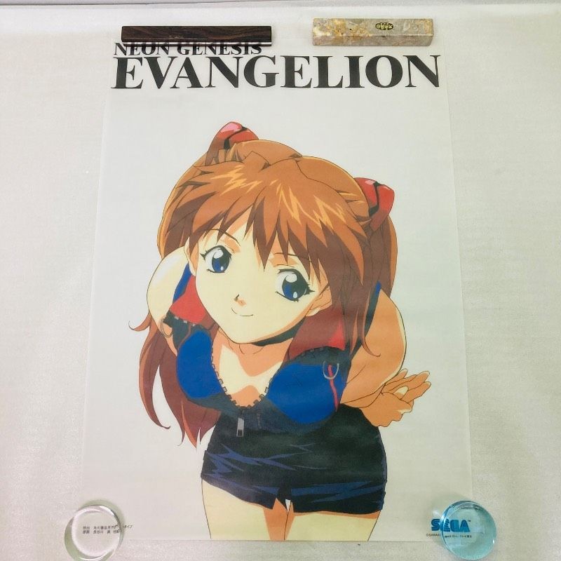[No pin hole] [B2 size] Poster Neon Genesis Evangelion Soryu Asuka Langley SEGA