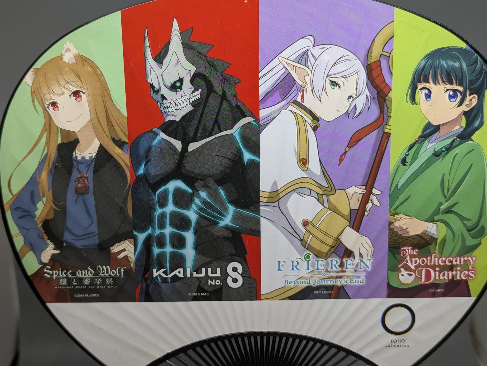 Anime Expo 2024 Exclusive Toho Animation Hand Fan