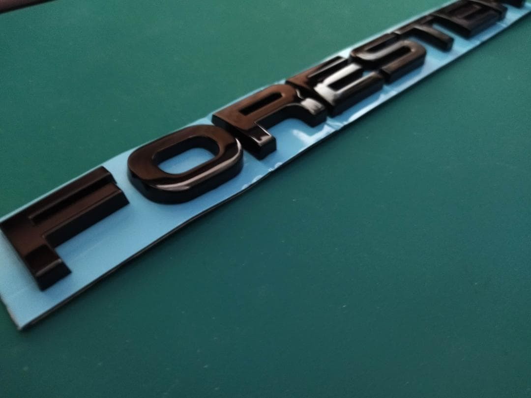 FORESTER Emblem Glossy Black Subaru
