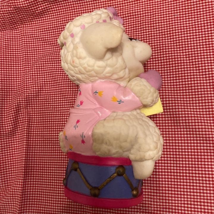 Lamb Chop Sheep Sheep Hand Puppet Vintage Antique Doll Doll Piggy Bank American