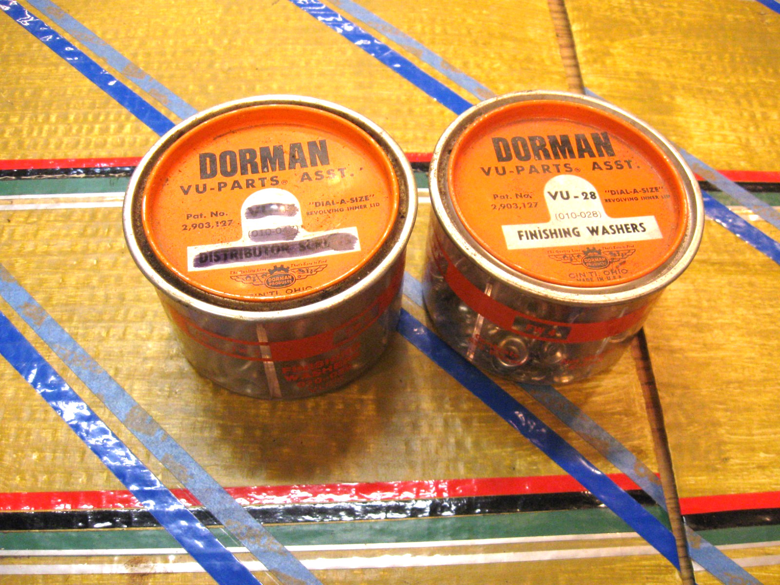 Misc. Collection of Dorman Finishing Washers. Parts Lot of 2 All new.