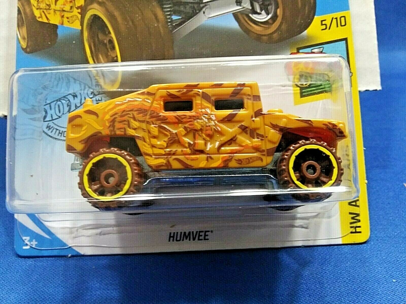 Hot Wheels Humvee HW Art Cars #5/10 Diecast 1:64 Scale New Must See!
