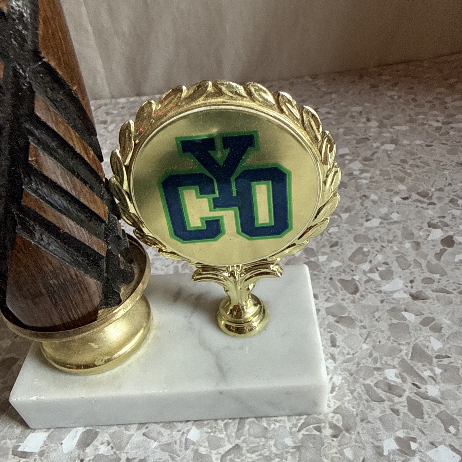 SOCCER Boys Mens Male Special Award Trophy 13” Marble Base