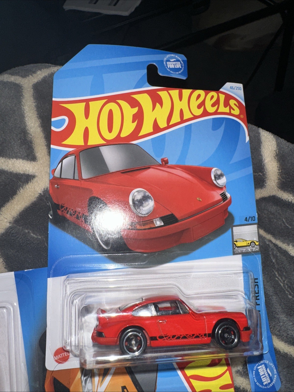 Hot Wheels Porsche 911 Carrera RS 2.7 Factory Fresh #4/10 Red Diecast 1:64 Scale
