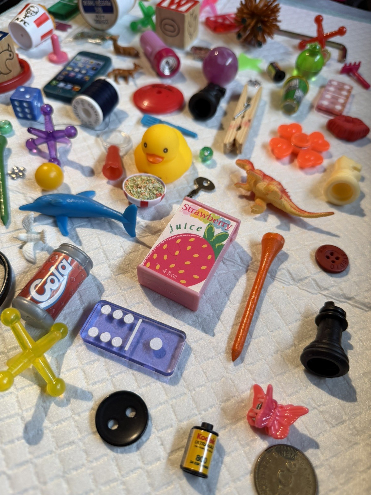 Junk Drawer Lot Trinkets Treasure Odds & Ends, Vintage -Now w/casino coin lot 4