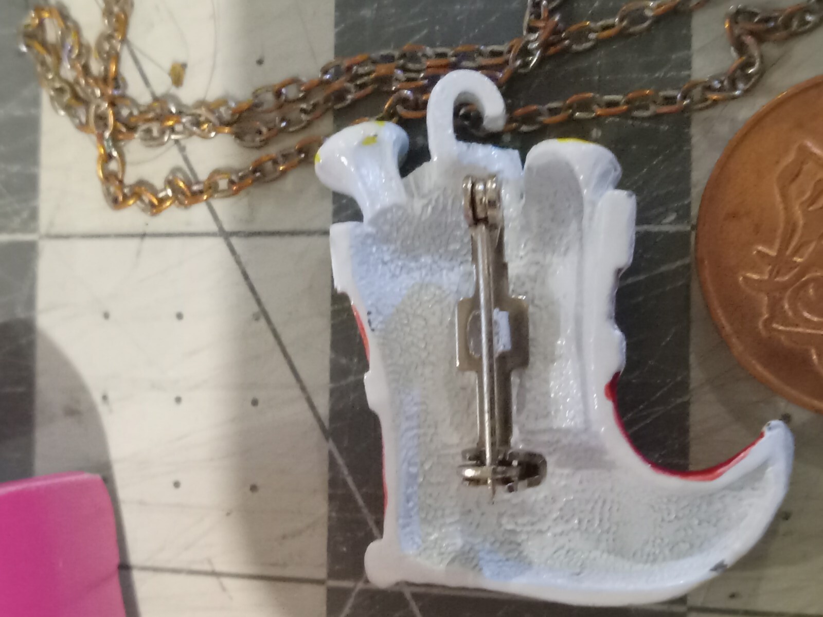 Junk Drawer Lot 20 Items Including Barbie Earrings And Press On Nails, Dice….
