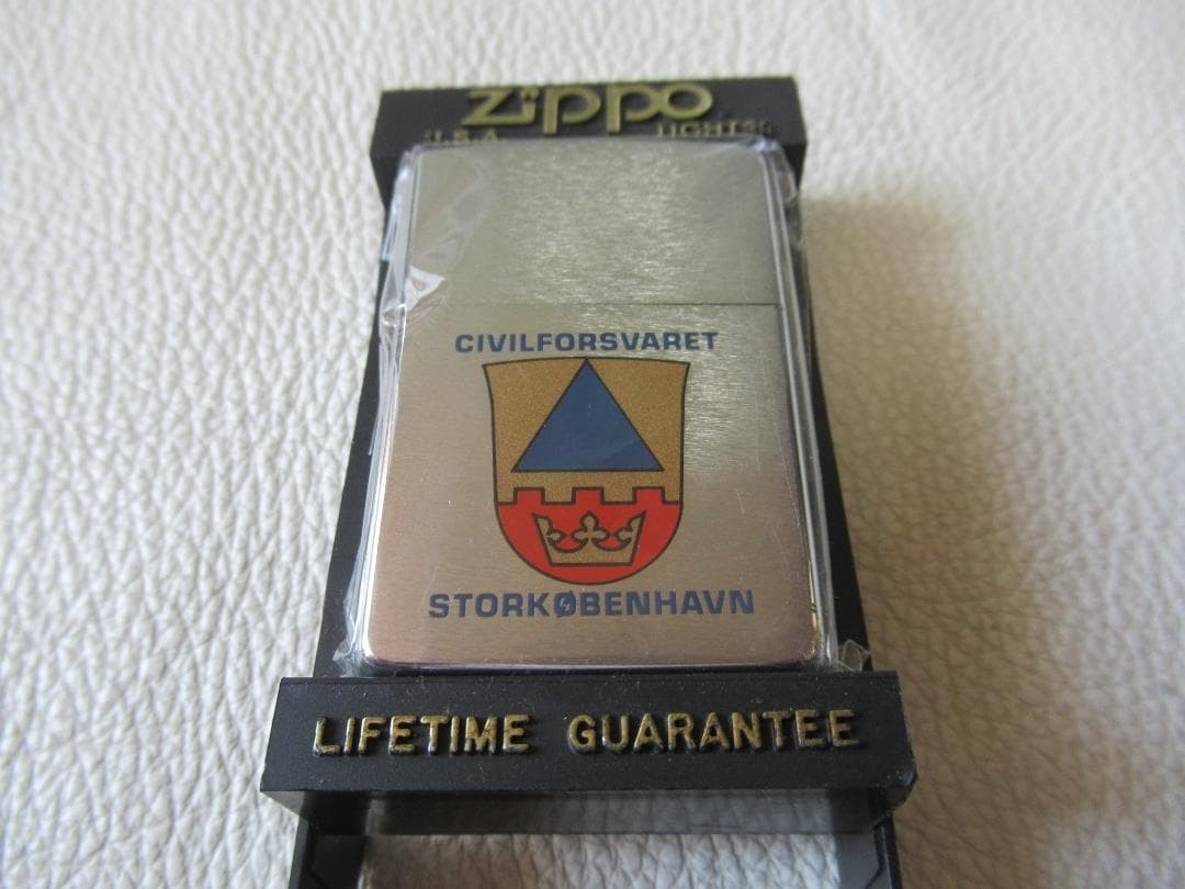◆Rare, unused, made in 1992 ◆Denmark Civil Defense Corps ZIPPO/Zippo lighter