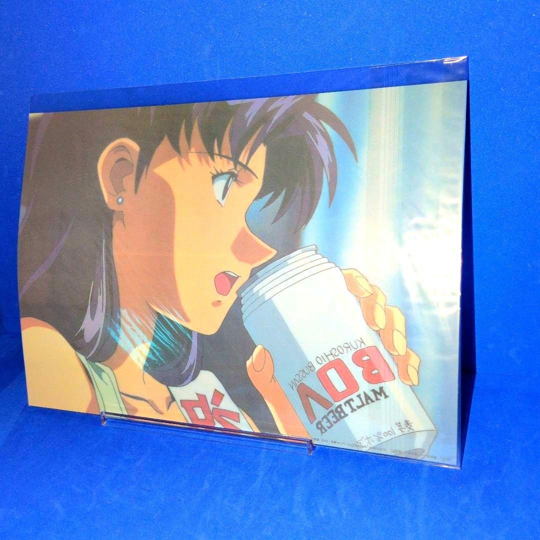 Good condition, out of print, original Evangelion cell club limited edition