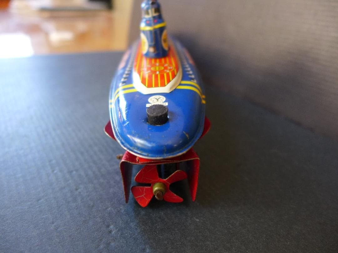 Period item [Good condition] Yonezawa toys Nautilus tin old toy Made in Japan