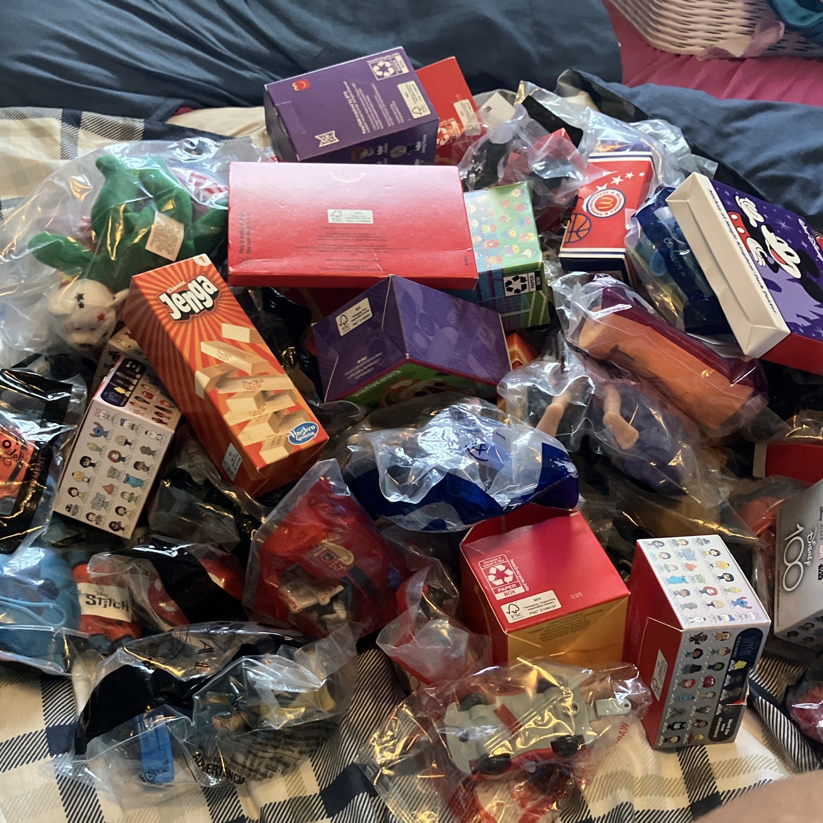 Over 75 McDonald’s Happy Meal Mixed Toys/Premiums Lot, sealed