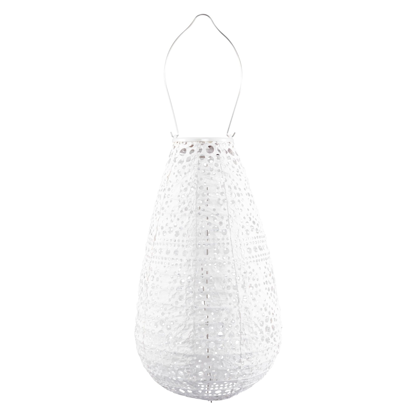 Allsop Soji Stella Teardrop Blossom Solar Lantern, 14″ Outdoor LED Light