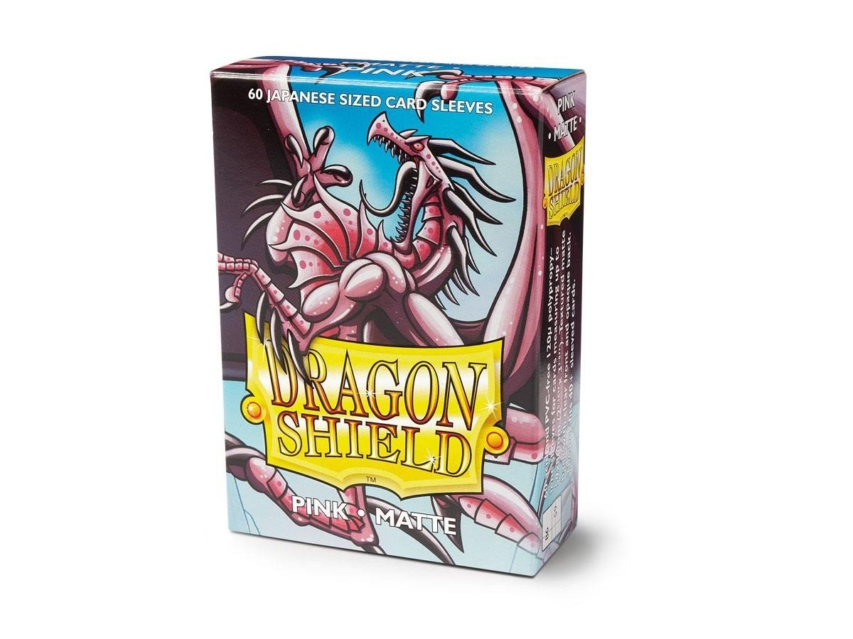 Dragon Shield Japanese – Matte Pink 60
