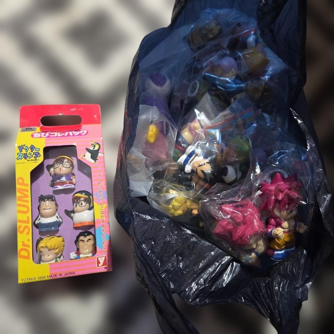 Dragon Ball Dr. Slump & Rurouni Kenshin Finger Puppets Bulk Used Collectible