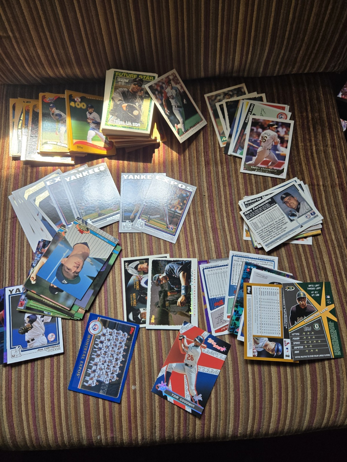 2002- 2004 TOPPS Baseball Card Lot great condition. expo included. holo
