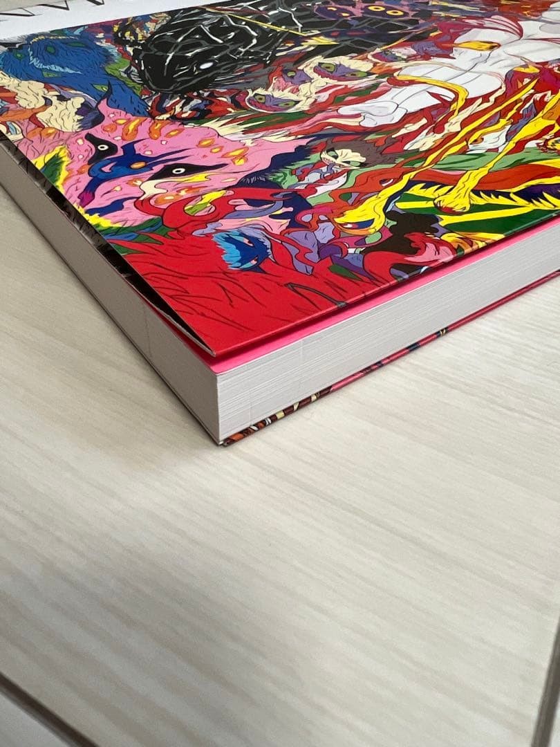 Yoshitaka Amano Art Book Signed Pink Pages Collector’s Edition Used