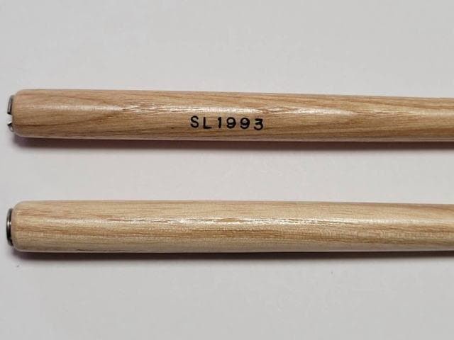 35 Wooden pen barrel (plain wood) & Nikko replacement nib set of 10 in 6 types