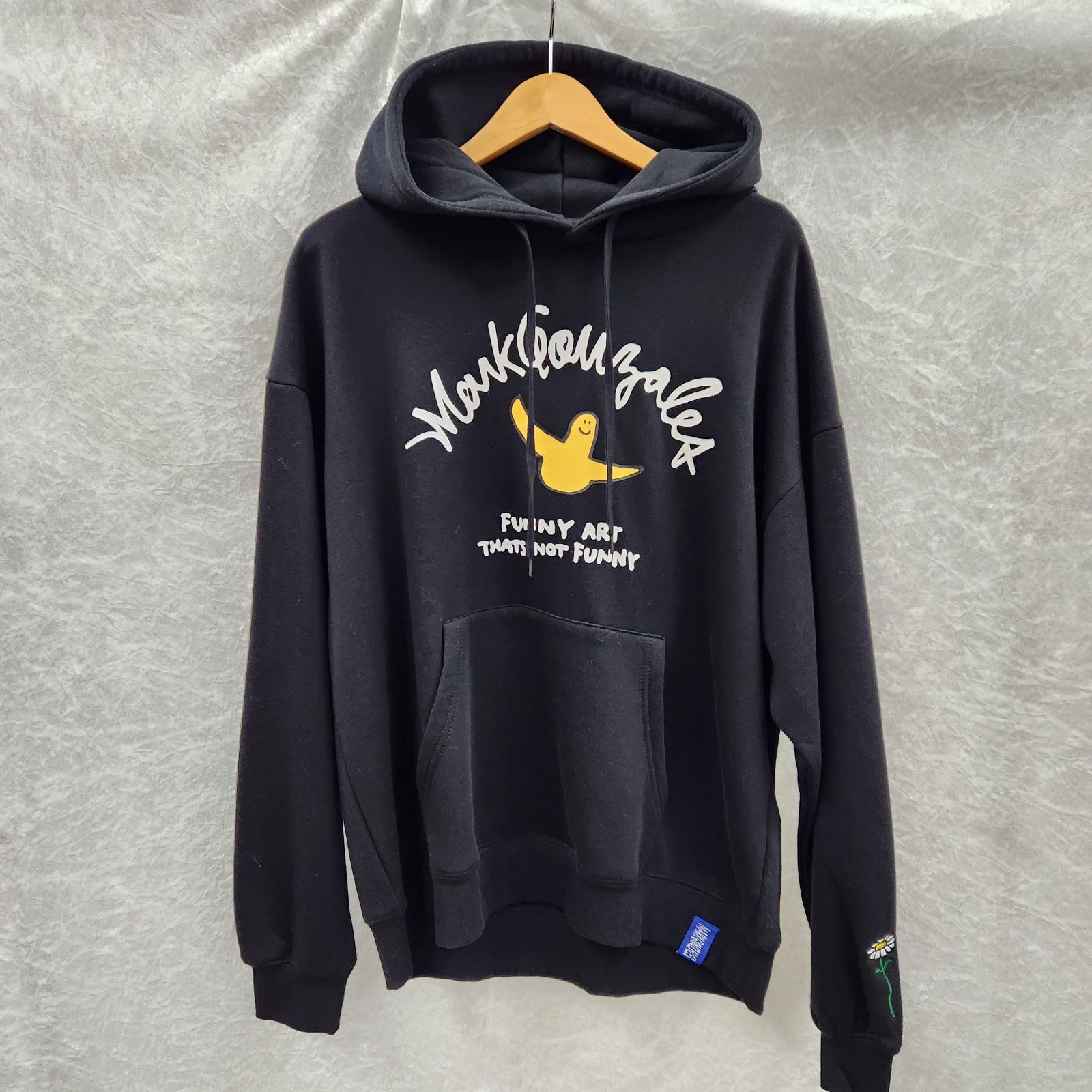 New and unused Mark Gonzales/Mark Gonzales Sweatshirt Hoodie Black Size M