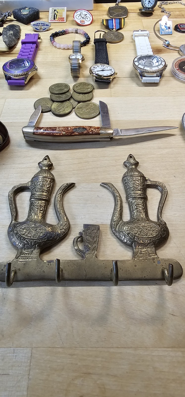 Junk Drawer Lot Miscellaneous Items Vintage To Modern. (225)