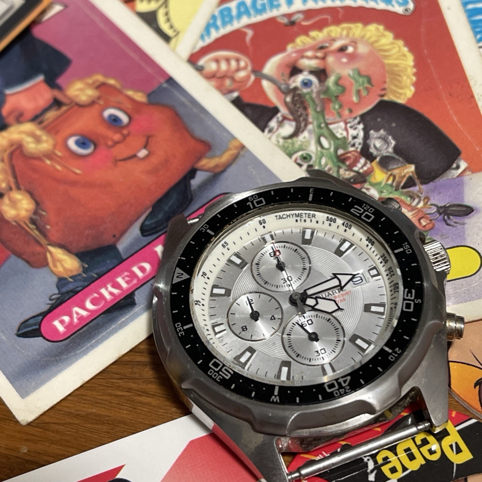 Vintage Junk Drawer Lot – Toys, Cards, GPK, Keychains, Watches, Jewelry, Phone