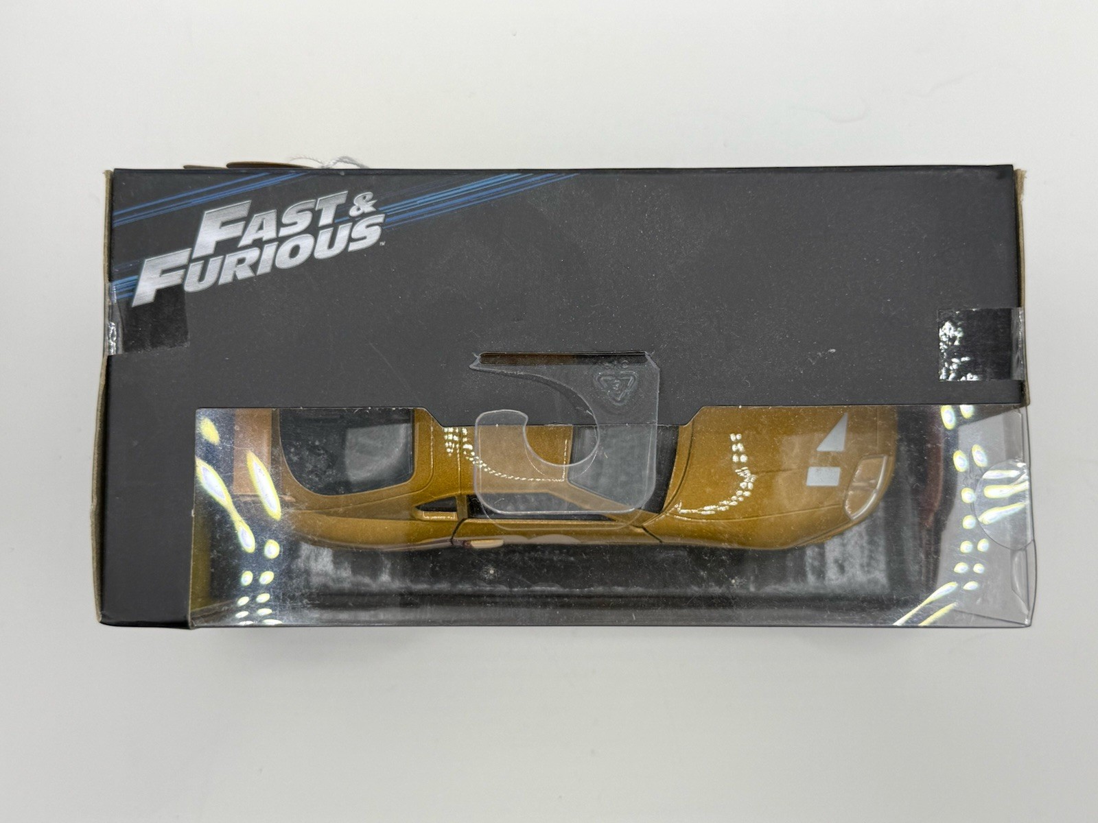 2023 Fast & Furious Toyota Supra Gold Diecast 1:32 Scale Rear Spoiler New Jada