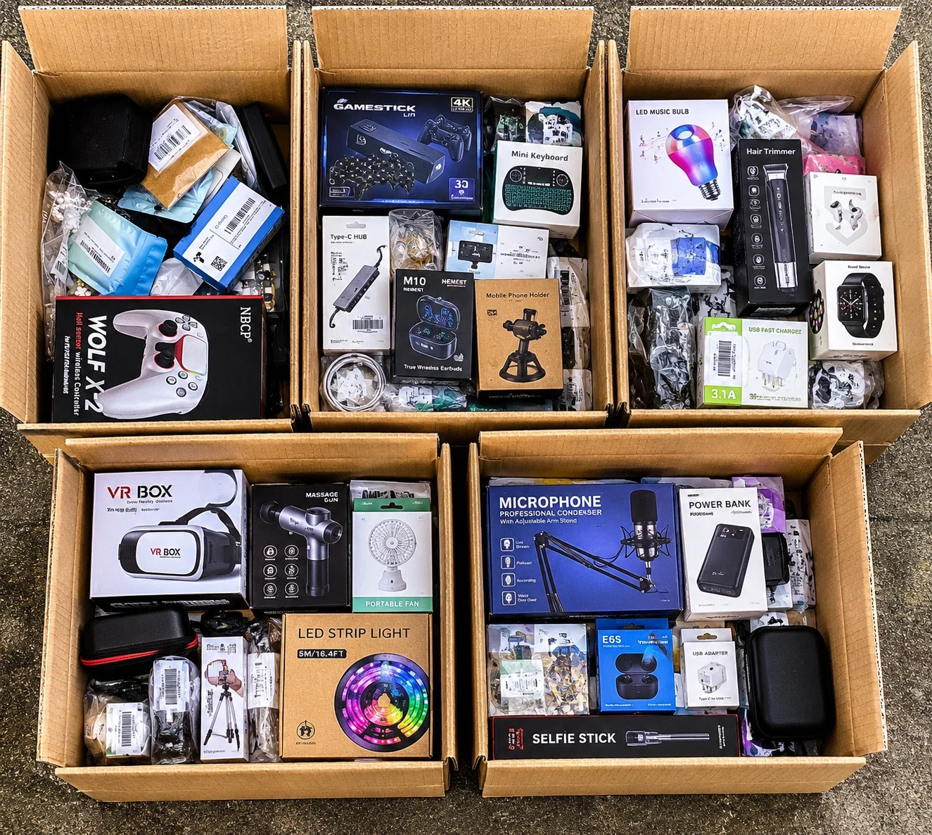 Amazon Warehouse Value Chest Filled With Surprise Hidden Treasures