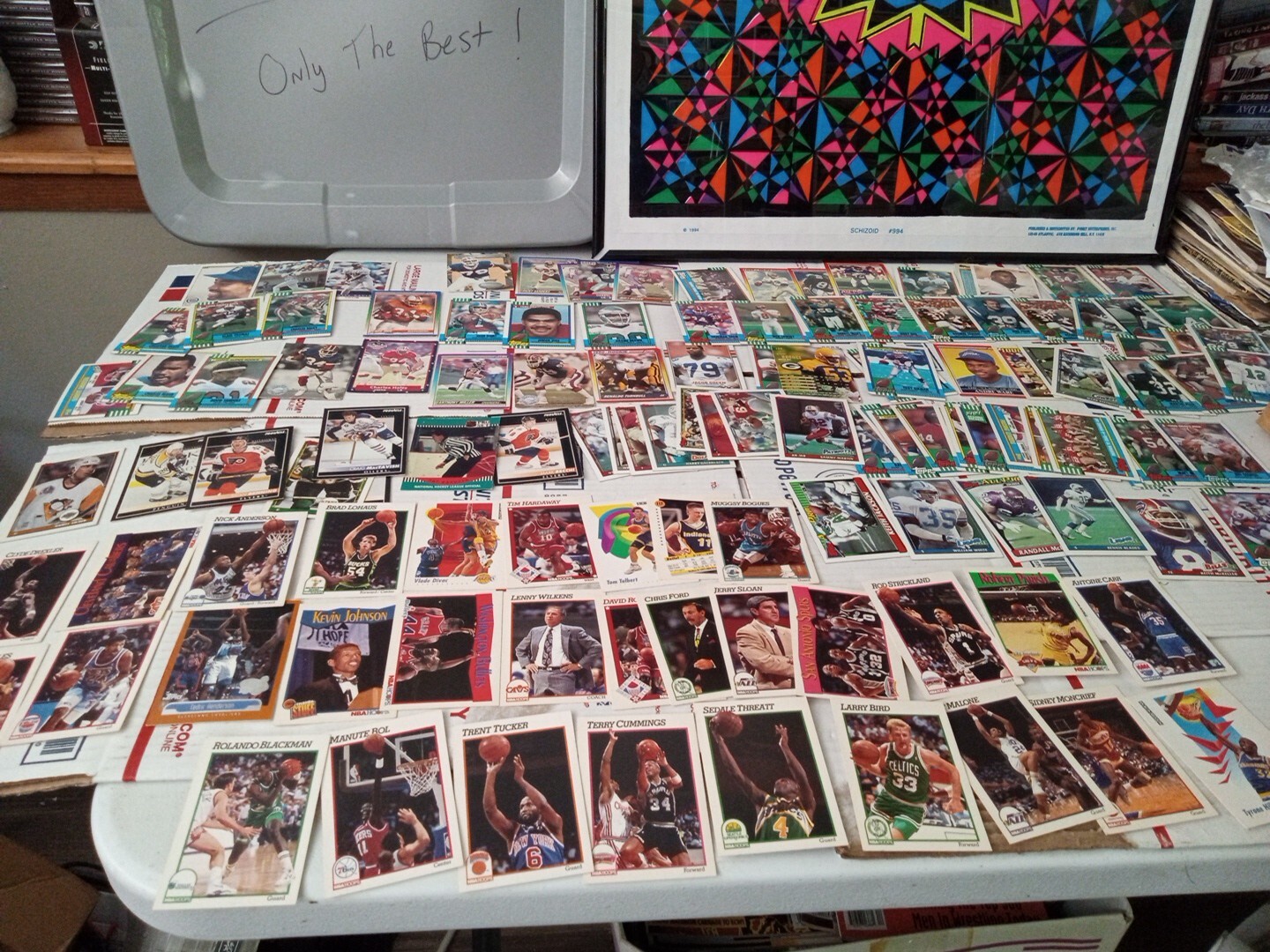 Estate Sale Find Of Vintage Sports Cards From The 1989s-1990s! See Pics! T1#339