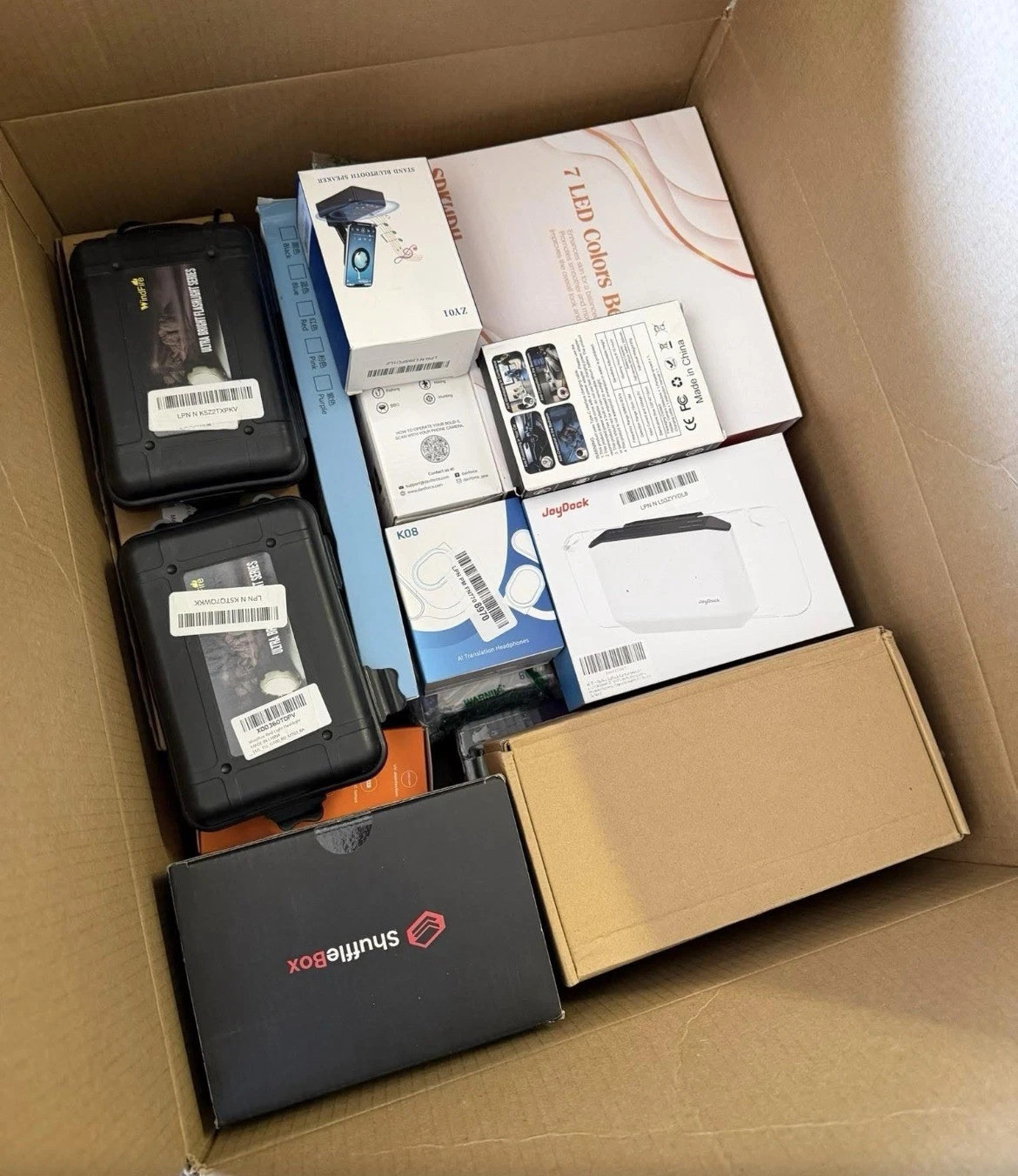 Premium Liquidation Box – Mixed New Items from Top US Reseller-Medium box