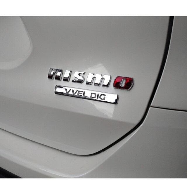 NISMO VVEL DIG 3D emblem plated silver Nissan Patrol