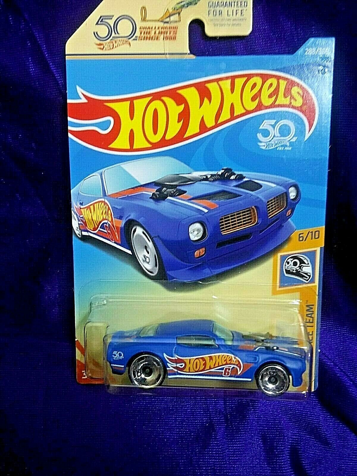 Hot Wheels ’70 Pontiac Firebird HW 50 Race Team Series #6/10 Diecast 50 Years