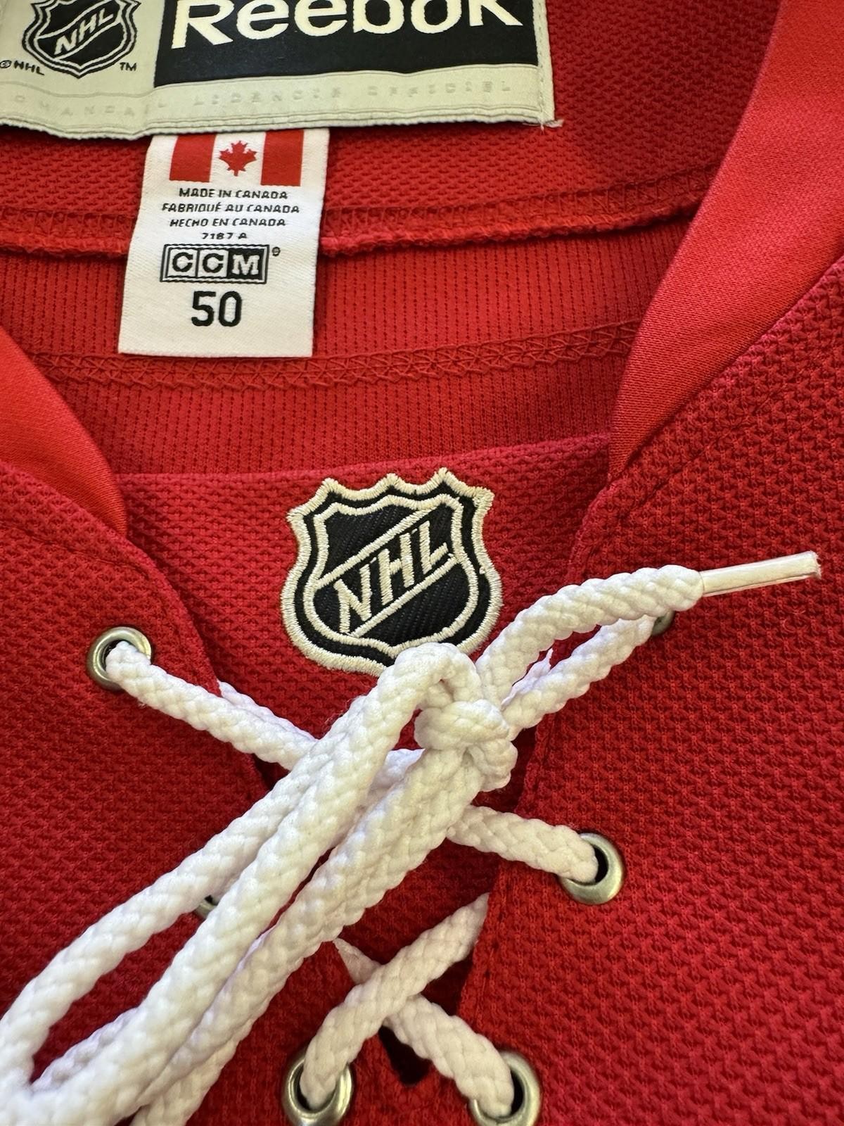 Vintage 2000s Reebok Rare Arizona Coyotes Ilya Bryzgalov #30 Mens SZ 50