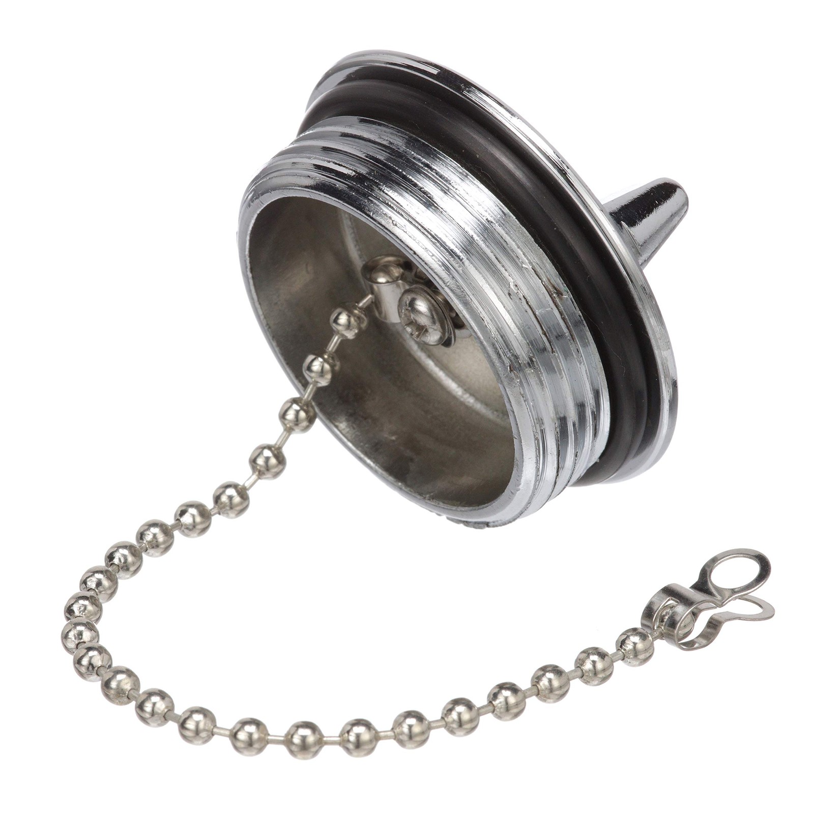 Seachoice Replacement Gas Fill Cap, Chrome-Plated Zamak One Size, Chrome