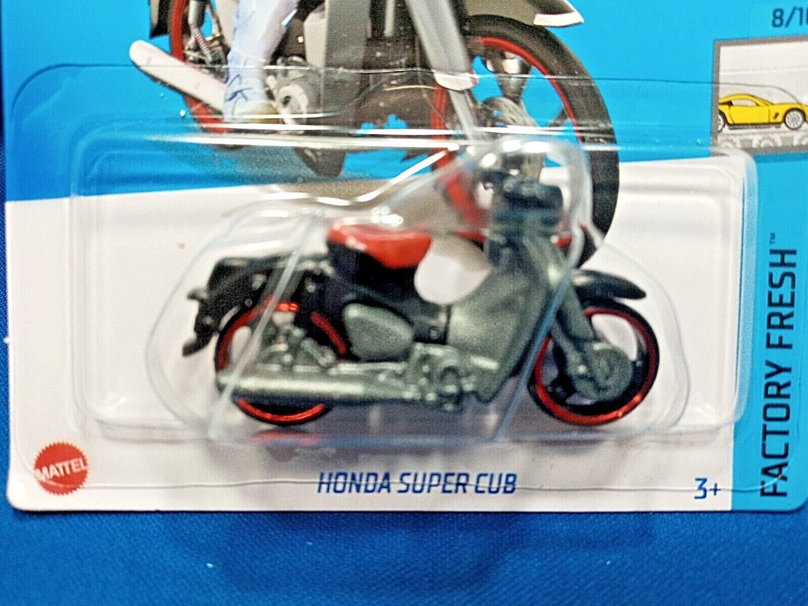 2022 Hot Wheels Honda Super Cub Factory Fresh #8/10 Diecast 1:64 Scale New