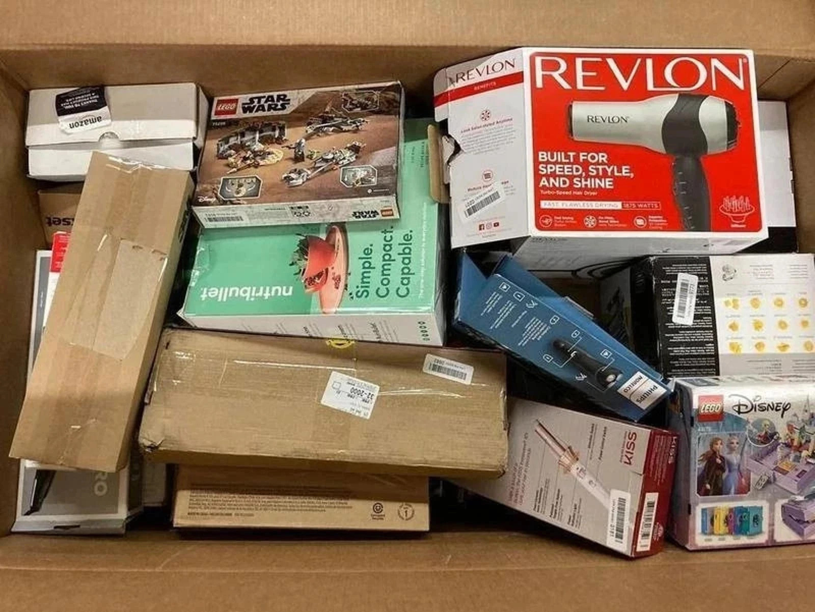 Majestic Brand New Large Liquidation Box and Mixed lots from Amazon Walmart