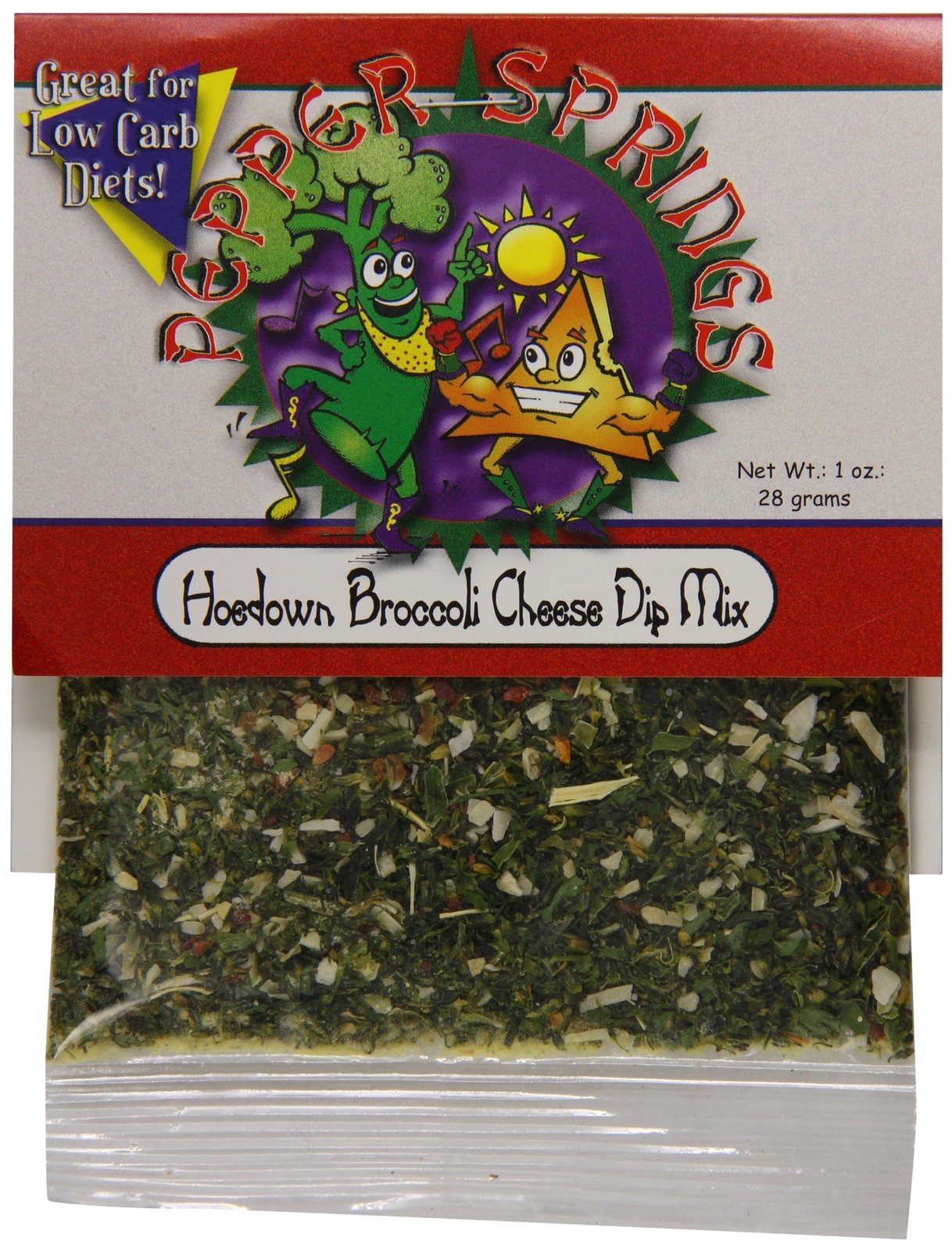 Carmie’s Kitchen Hoedown Broccoli Cheese Dip Mix, 0.8 Ounce