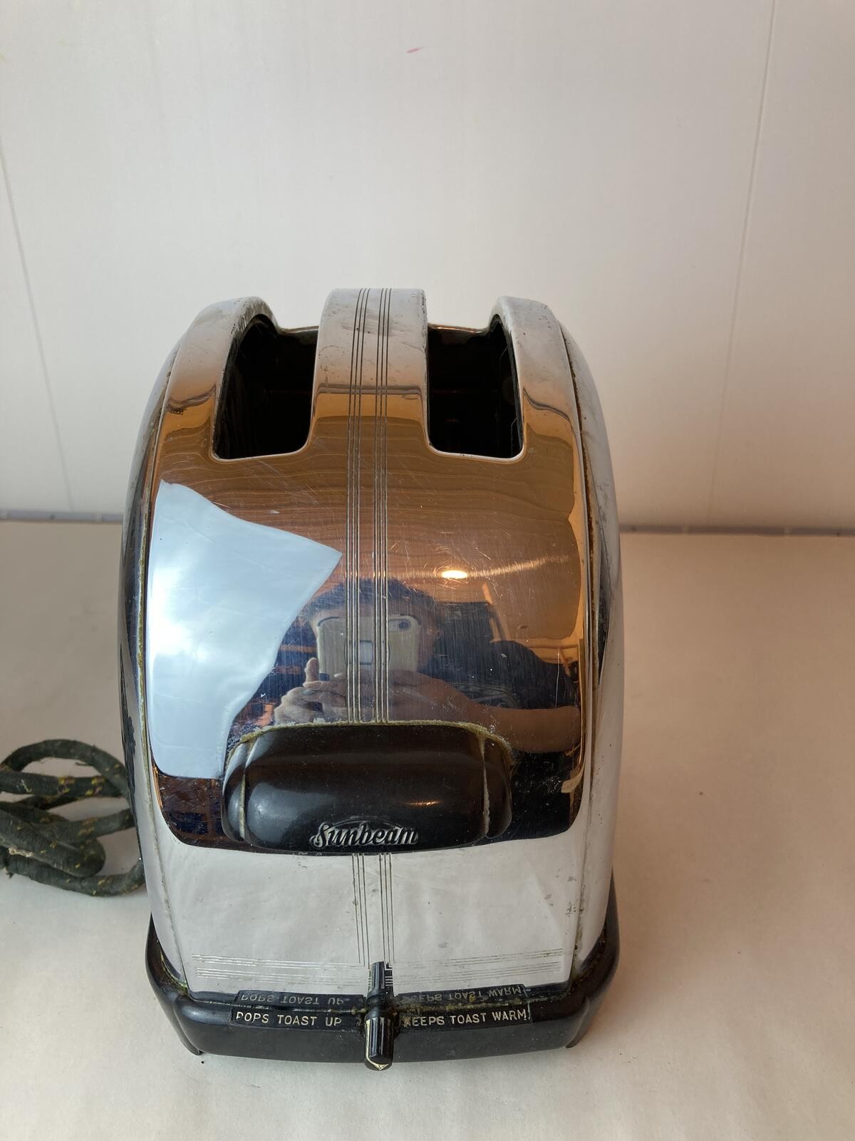 Vintage Sunbeam Chrome Automatic Toaster