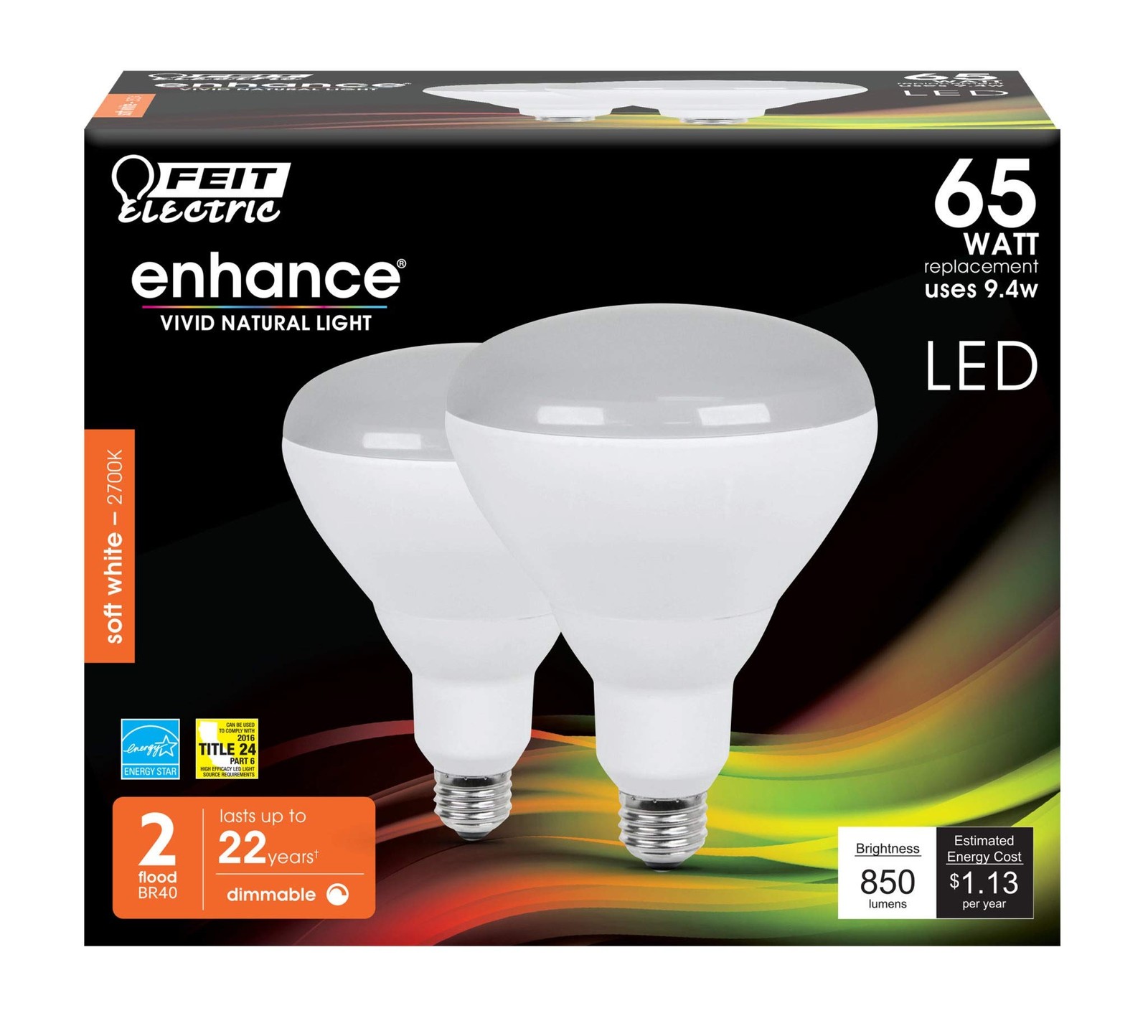 LED FEIT BR40 65W EQ SW