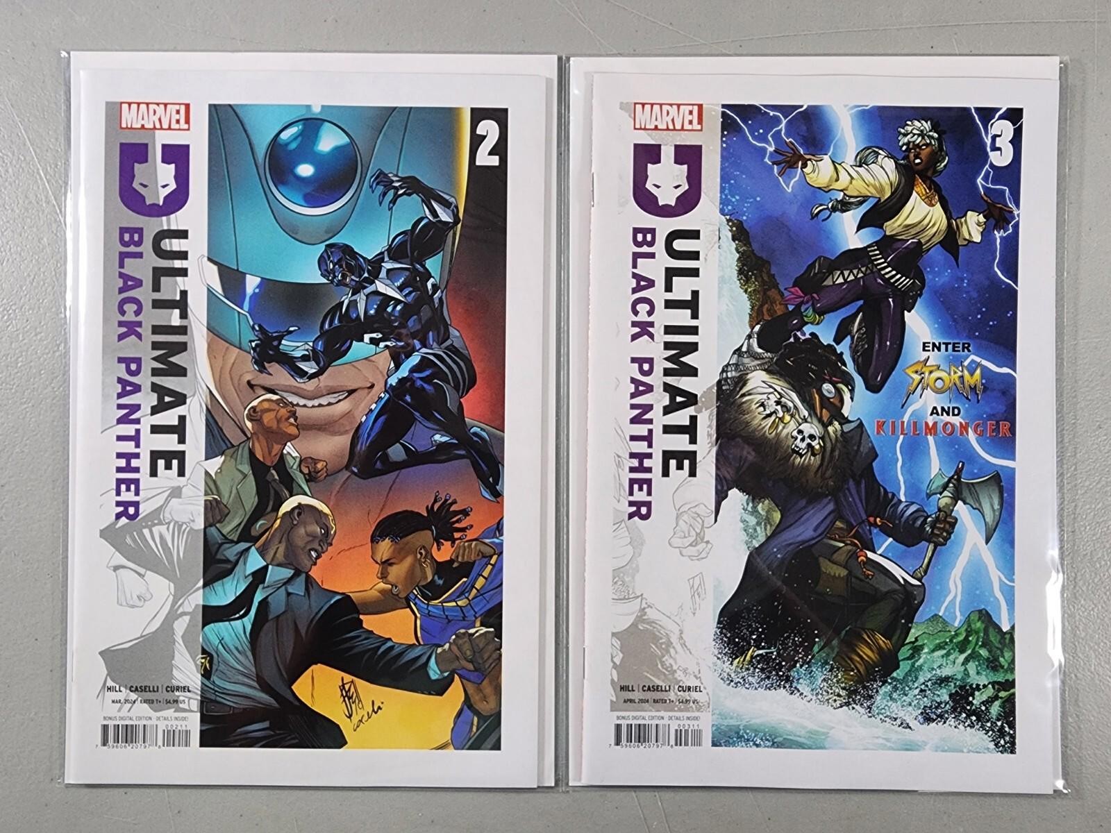 Ultimate Black Panther #2 & 3 MAIN Cover A SET 2024