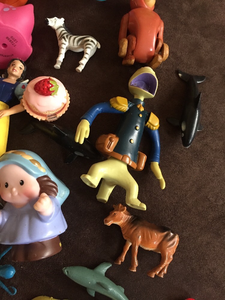 Huge Lot Junk Drawer Girls MLP Disney McDonald’s Animals Figures Free Shipping