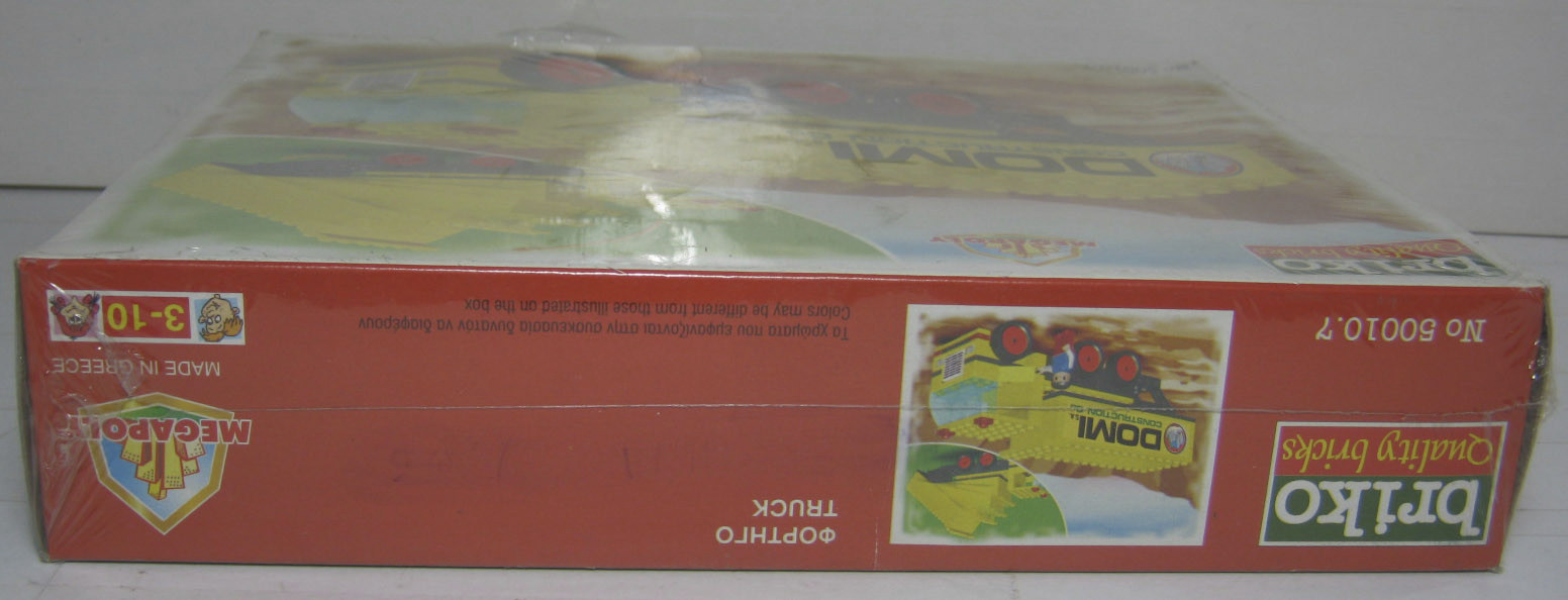 VTG BRIKO QUALITY BRICKS TRUCK MADE IN GREECE NEW MISB SEALED