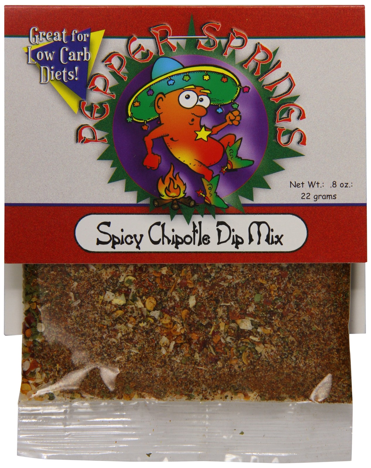 Pepper Springs Spicy Chipotle Dip Mix, 1.0 Ounce
