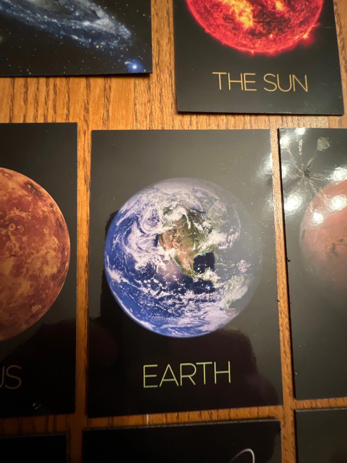 Solar System FRIDGE MAGNETS planets space educational Milky Way NASA photos