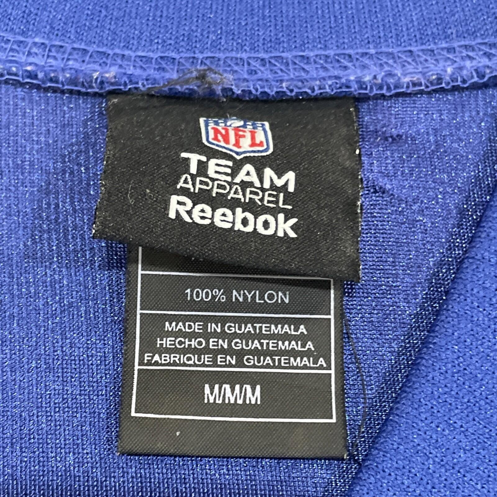 Reebok NY Giants Kevin Boss #89 NFL Team Apparel Jersey Blue Size Medium