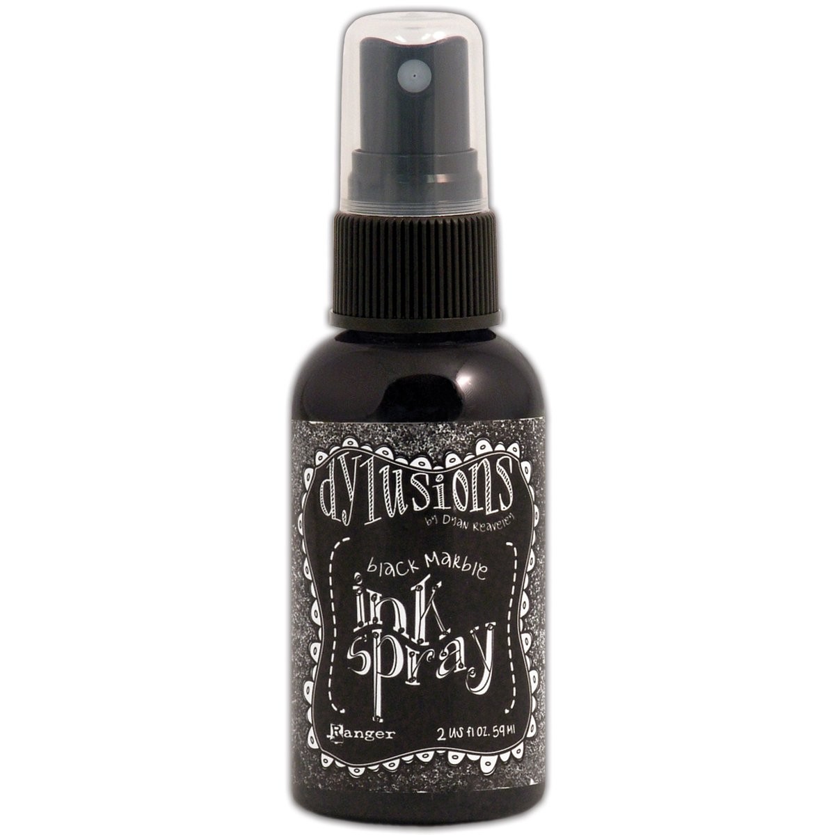 Ranger Dylusions Ink Spray 2oz, Black Marble
