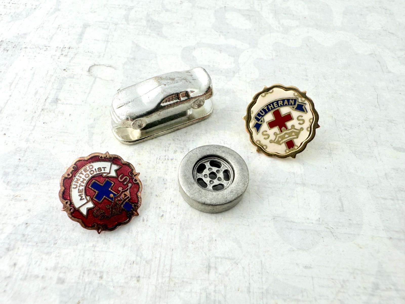 Vintage Junk Drawer Lot – Found Objects (M3)