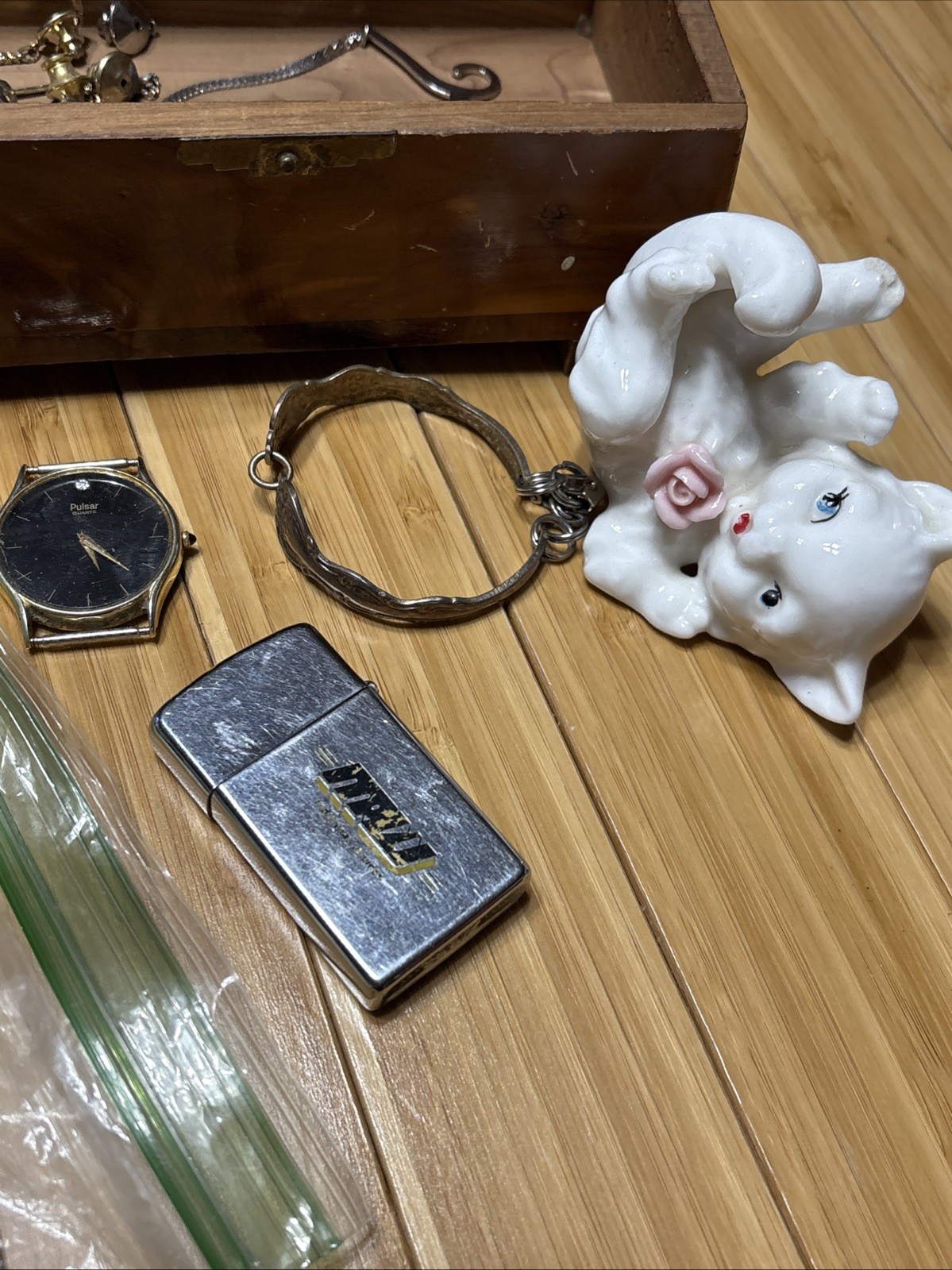 Vintage Junk Drawer Lot Collectibles Old Stuff Zippo Shakers Slide Photos Toys