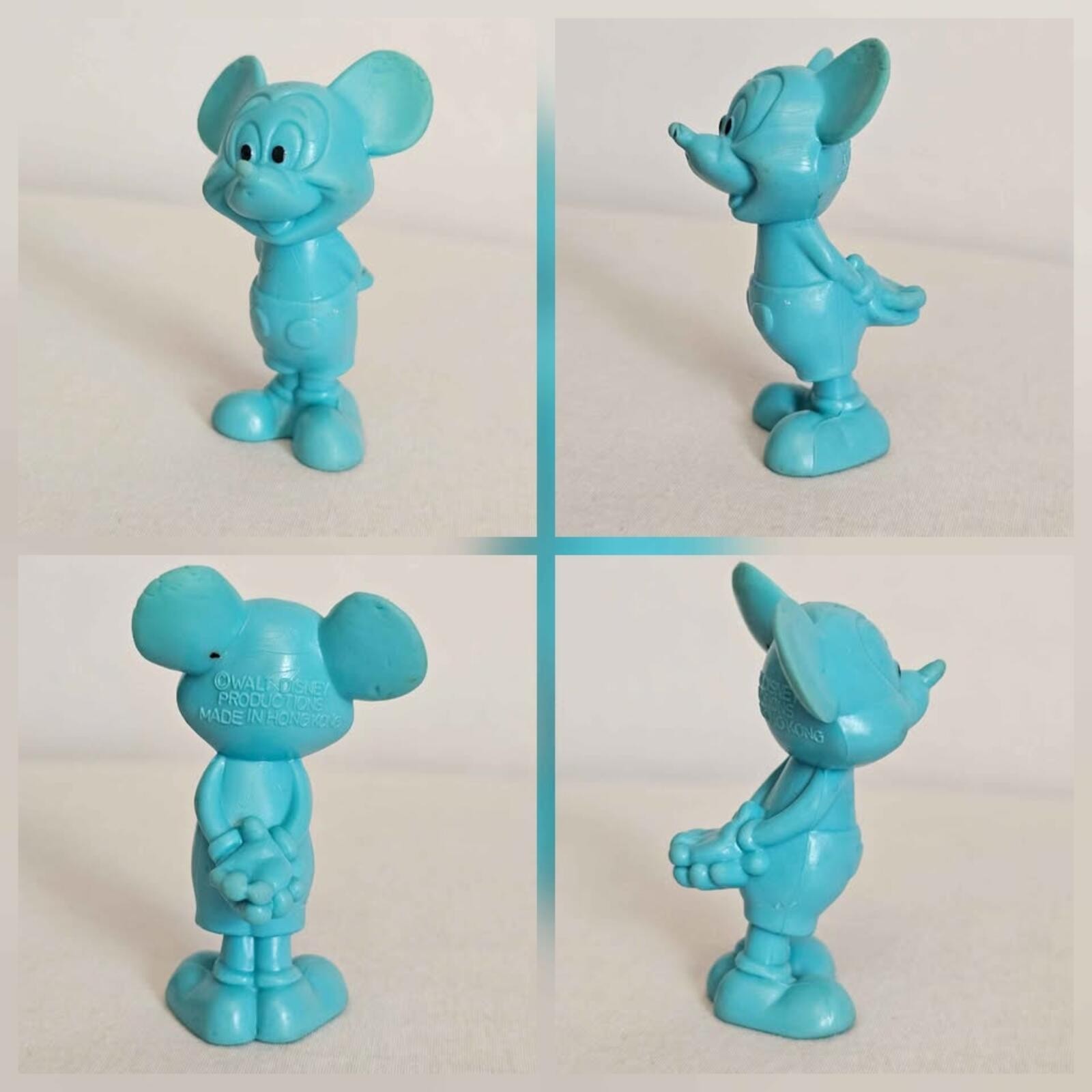 Disney Mickey & Friends figurine set 3pc 1970s Hong Kong – Vtg